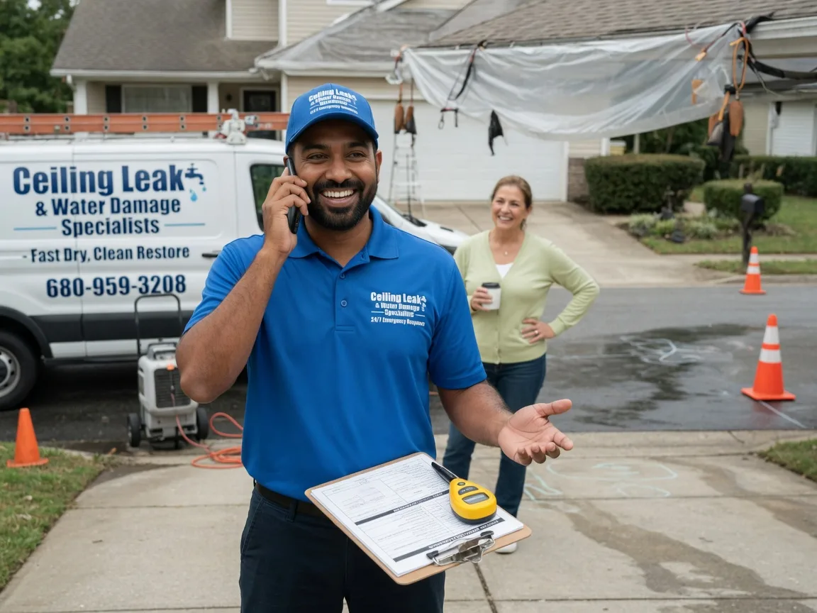 Ceiling Leak Cleanup Salamanca, NY FAQs